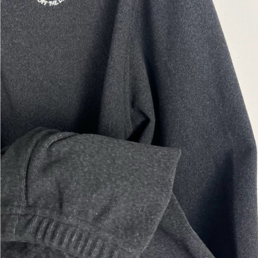 Black Half-Zip Pullover - image 6